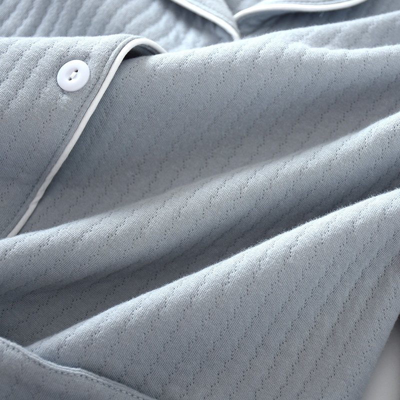 Sample and garment detail review for pajama production