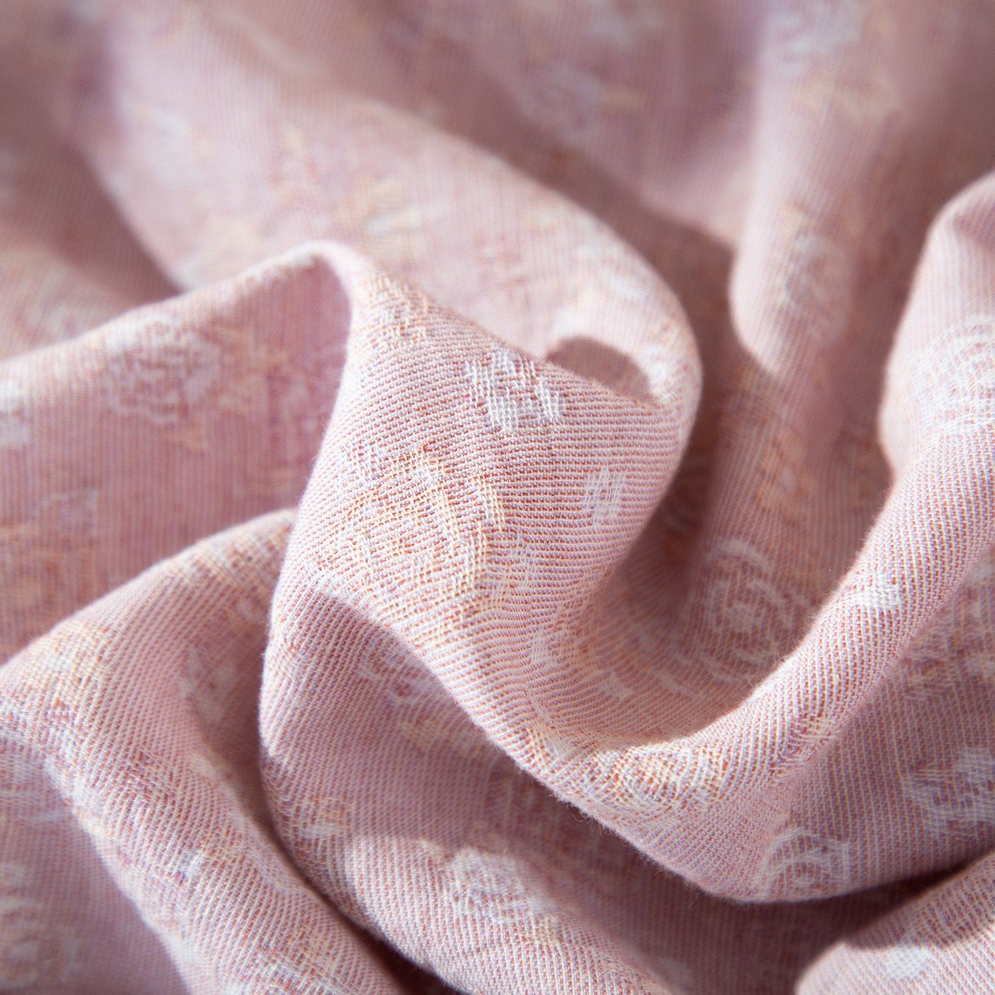 Soft cotton sleepwear fabric close-up