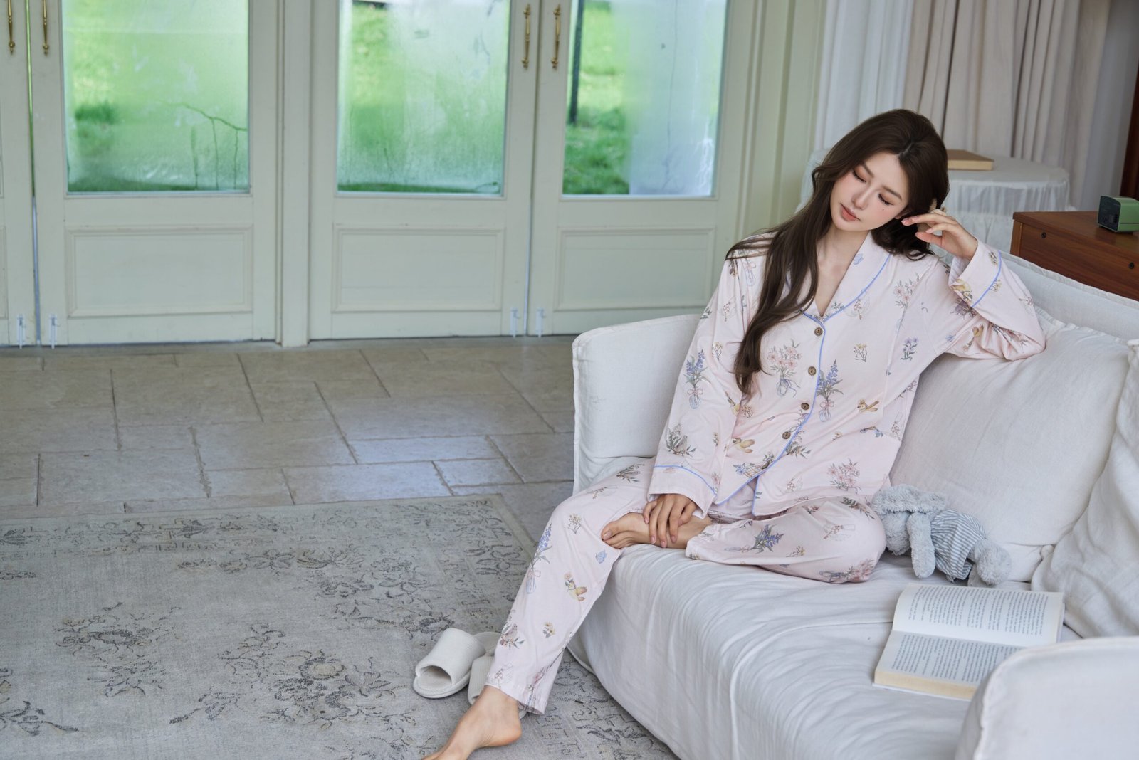 Sleepwear material and production visual